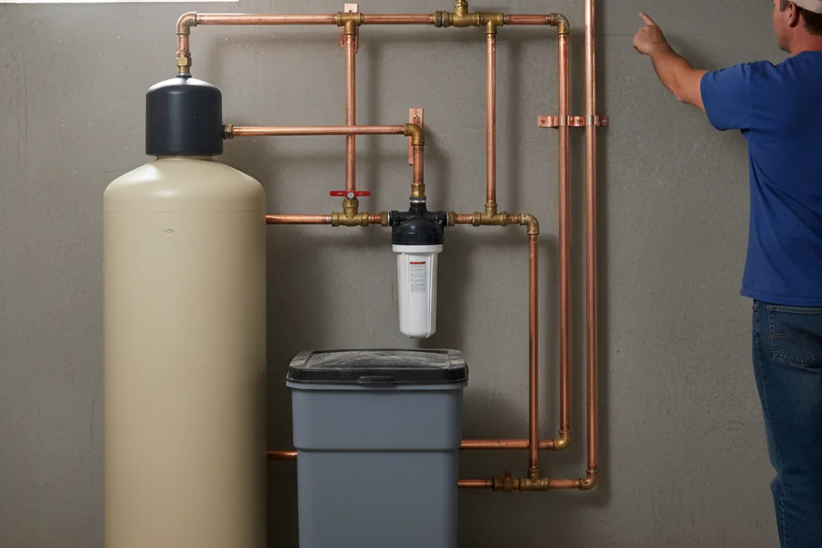 Whole-house water treatment system installed in Nebo